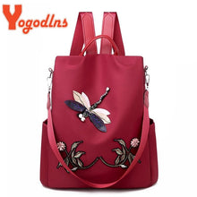 Load image into Gallery viewer, Yogodlns Embroidery Backpack
